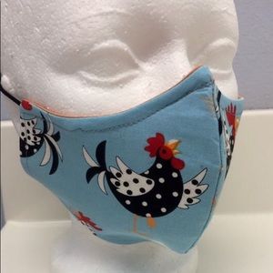 Rooster face mask